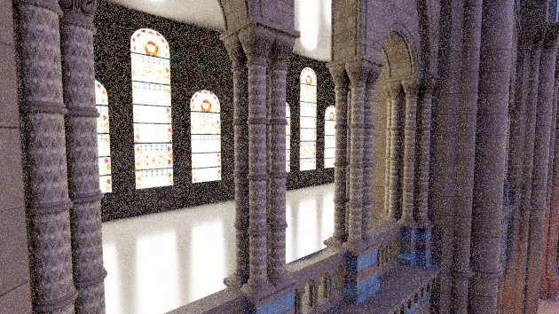 This image shows ReSTIR DI and Path Tracing together